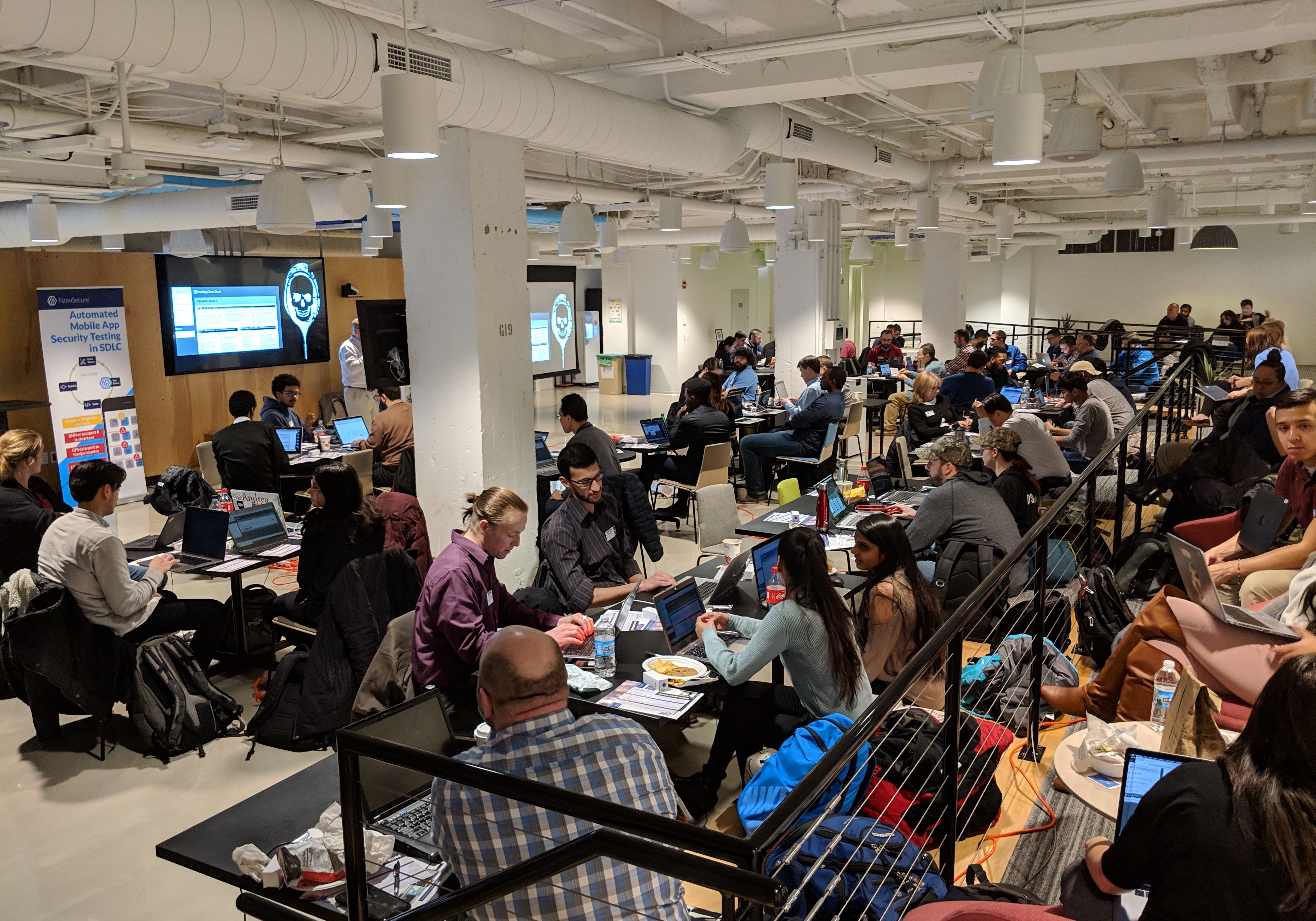 CSNP chapter event with attendees collaborating